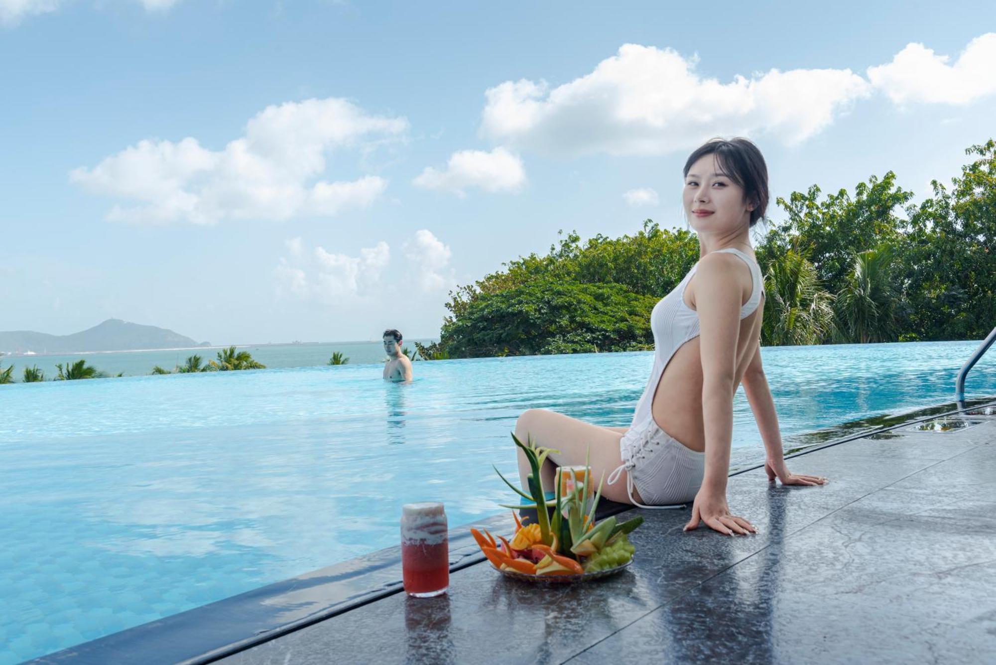 Sanya Junji Seaview Hotel Extérieur photo